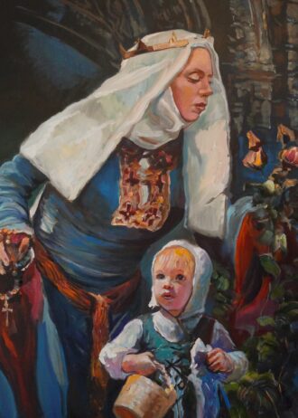 40,Szent Erzsébet 80×100